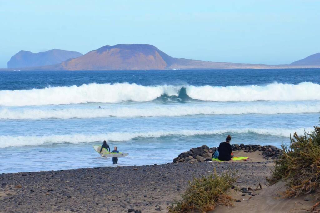 Lanzarote Famara Beach Kültér fotó